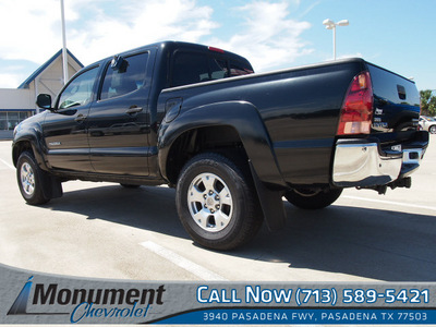 toyota tacoma 2006 black prerunner v6 gasoline 6 cylinders rear wheel drive 5 speed automatic 77503
