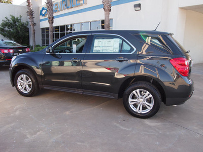 chevrolet equinox 2013 dk  gray ls gasoline 4 cylinders front wheel drive automatic 78155