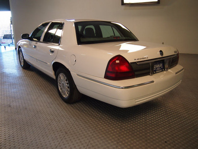 mercury grand marquis 2007 white sedan ls flex fuel 8 cylinders rear wheel drive automatic 75219