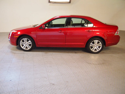 ford fusion 2006 maroon sedan v6 sel gasoline 6 cylinders front wheel drive automatic 75219