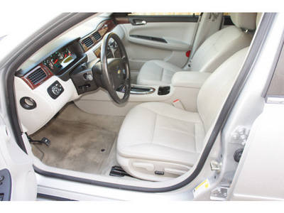 chevrolet impala 2010 silver sedan lt flex fuel 6 cylinders front wheel drive automatic 77515