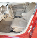 dodge caliber 2007 red hatchback sxt gasoline 4 cylinders front wheel drive automatic 77515