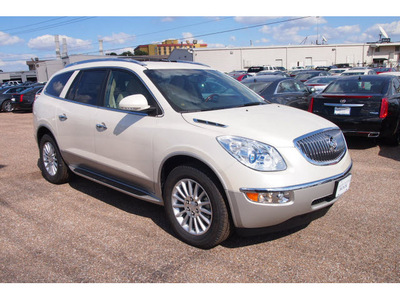buick enclave 2012 white suv leather gasoline 6 cylinders front wheel drive automatic 77074
