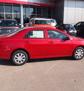 toyota corolla 2013 red sedan l gasoline 4 cylinders front wheel drive automatic 76053