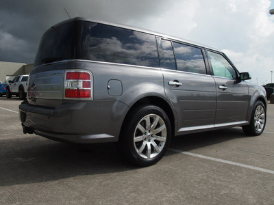 ford flex 2009 gray limited gasoline 6 cylinders front wheel drive 6 speed automatic 77521