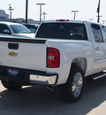 chevrolet silverado 1500 2013 white flex fuel 8 cylinders 2 wheel drive 6 spd auto texas ed resdncy based pkg texas edition discou 77090