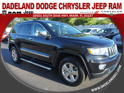 jeep grand cherokee 2013 black suv limited gasoline 8 cylinders 4 wheel drive automatic 33157