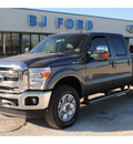 ford f 250 super duty 2012 gray lariat fx4 biodiesel 8 cylinders 4 wheel drive shiftable automatic 77575