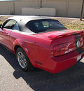 ford mustang 2005 red gasoline 6 cylinders rear wheel drive automatic 81212