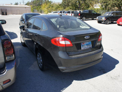 ford fiesta 2011 black sedan s gasoline 4 cylinders front wheel drive automatic 75062