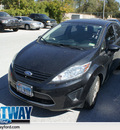 ford fiesta 2011 black sedan s gasoline 4 cylinders front wheel drive automatic 75062