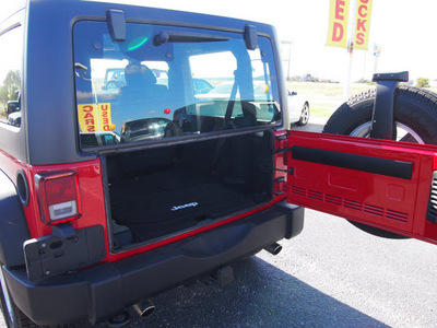 jeep wrangler 2012 red suv sport gasoline 6 cylinders 4 wheel drive standard 78016