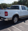 ford f 150 2008 white king ranch flex fuel 8 cylinders 2 wheel drive automatic 78016