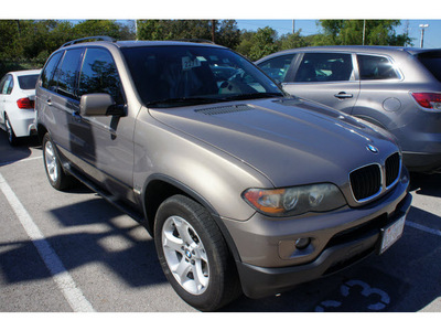bmw x5 2004 beige suv 3 0i gasoline 6 cylinders all whee drive automatic 78729