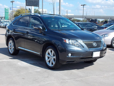 lexus rx 350 2011 dk  gray suv gasoline 6 cylinders front wheel drive shiftable automatic 77074