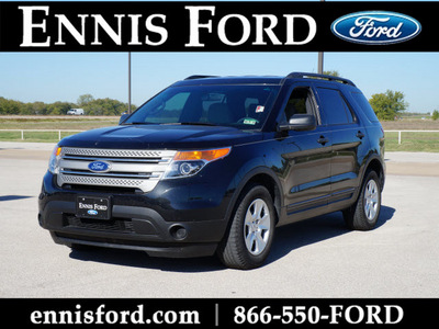 ford explorer 2011 black suv gasoline 6 cylinders 2 wheel drive automatic 75119