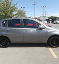 chevrolet aveo 2007 gray hatchback gasoline 4 cylinders front wheel drive 5 speed manual 13502