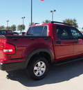 ford explorer sport trac 2010 dk  red suv xlt gasoline 6 cylinders 2 wheel drive automatic with overdrive 76018