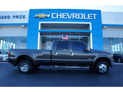 ford f 350 2006 brown lariat diesel 8 cylinders 4 wheel drive automatic 33177