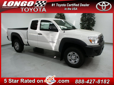 toyota tacoma 2013 white prerunner v6 gasoline 6 cylinders 2 wheel drive automatic 91731