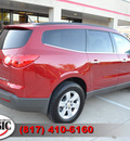 chevrolet traverse 2012 red lt gasoline 6 cylinders front wheel drive automatic 76051