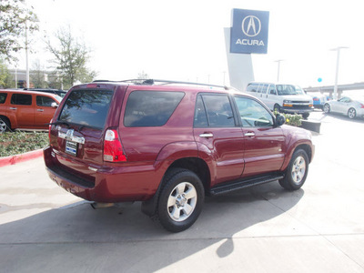 toyota 4runner 2006 red suv sr5 gasoline 6 cylinders rear wheel drive automatic 76137