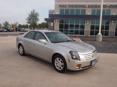 cadillac cts 2006 silver sedan 4dr sdn rwd 2 8l gasoline 6 cylinders rear wheel drive automatic 76137