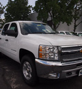 chevrolet silverado 1500 2013 white lt flex fuel v8 2 wheel drive automatic 75075