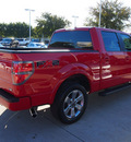ford f 150 2010 red fx2 flex fuel 8 cylinders 2 wheel drive automatic 76011