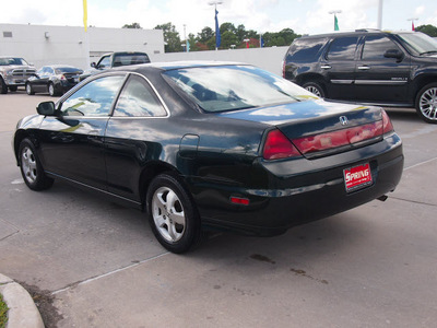 honda accord 2001 green coupe ex gasoline 4 cylinders front wheel drive manual 77388