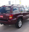 jeep grand cherokee 2001 red suv limited gasoline 8 cylinders 4 wheel drive automatic 77388