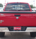 dodge ram 1500 2008 red pickup truck slt gasoline 8 cylinders rear wheel drive automatic 77388