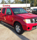 nissan frontier 2007 red se gasoline 6 cylinders rear wheel drive automatic with overdrive 77662