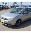 ford focus 2008 gray sedan se gasoline 4 cylinders front wheel drive automatic 78572