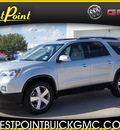 gmc acadia 2009 silver suv slt 1 gasoline 6 cylinders front wheel drive automatic 77094