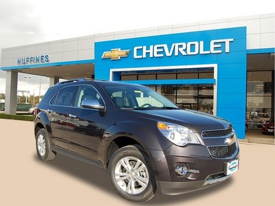 chevrolet equinox 2013 dk  gray suv ltz gasoline 4 cylinders front wheel drive 6 speed automatic 75067