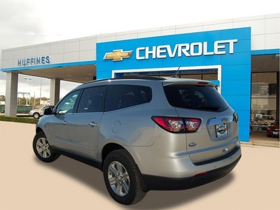 chevrolet traverse 2013 silver suv lt gasoline 6 cylinders front wheel drive 6 speed automatic 75067