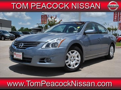 nissan altima 2011 gray sedan gasoline 4 cylinders front wheel drive cont  variable trans  77090