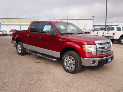 ford f 150 2013 red xlt flex fuel 6 cylinders 2 wheel drive automatic 78861