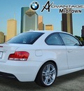 bmw 1 series 2013 white coupe 135i gasoline 6 cylinders rear wheel drive automatic 77002