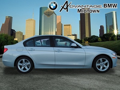 bmw 3 series 2013 silver sedan 328i gasoline 4 cylinders rear wheel drive automatic 77002