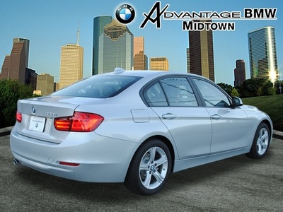 bmw 3 series 2013 silver sedan 328i gasoline 4 cylinders rear wheel drive automatic 77002