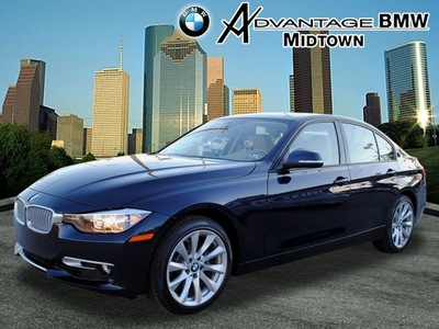 bmw 3 series 2013 dk  blue sedan 328i gasoline 4 cylinders rear wheel drive automatic 77002