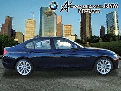 bmw 3 series 2013 dk  blue sedan 328i gasoline 4 cylinders rear wheel drive automatic 77002