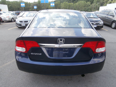 honda civic 2010 blue sedan lx gasoline 4 cylinders front wheel drive automatic 13502