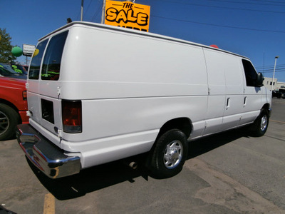 ford e series cargo 2008 white van e 350 sd gasoline 8 cylinders rear wheel drive automatic with overdrive 13502