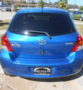 toyota yaris 2010 blue gasoline 4 cylinders front wheel drive automatic 75901