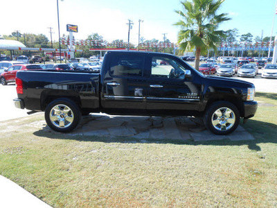 chevrolet silverado 1500 2009 black lt gasoline 8 cylinders 2 wheel drive automatic 75901