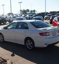 toyota corolla 2011 white sedan s gasoline 4 cylinders front wheel drive automatic 76053