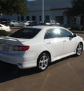 toyota corolla 2011 white sedan s gasoline 4 cylinders front wheel drive automatic 76053